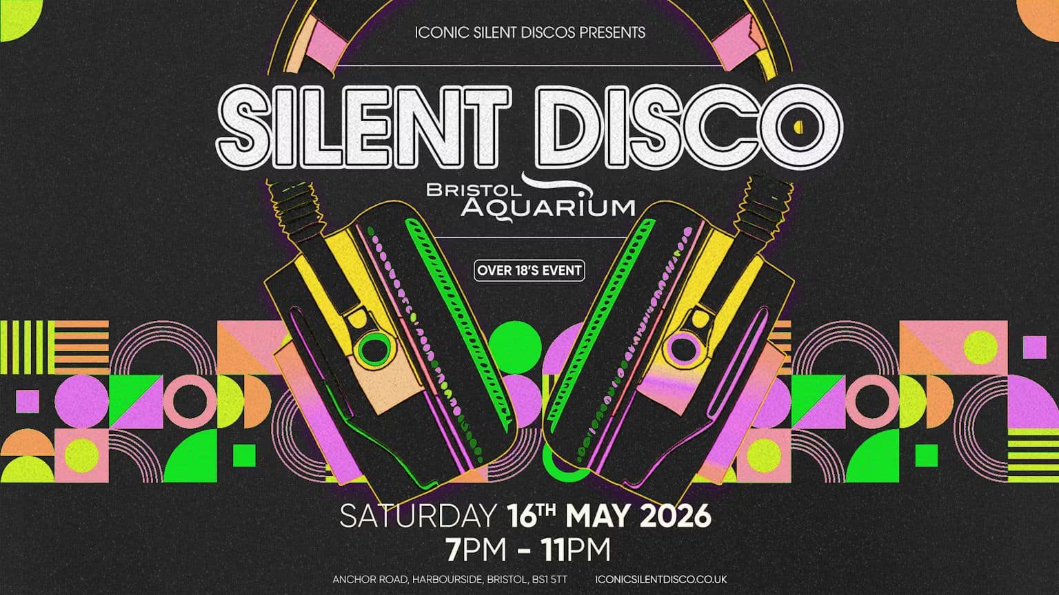Iconic Silent Discos Presents... Silent Disco at Bristol Aquarium!